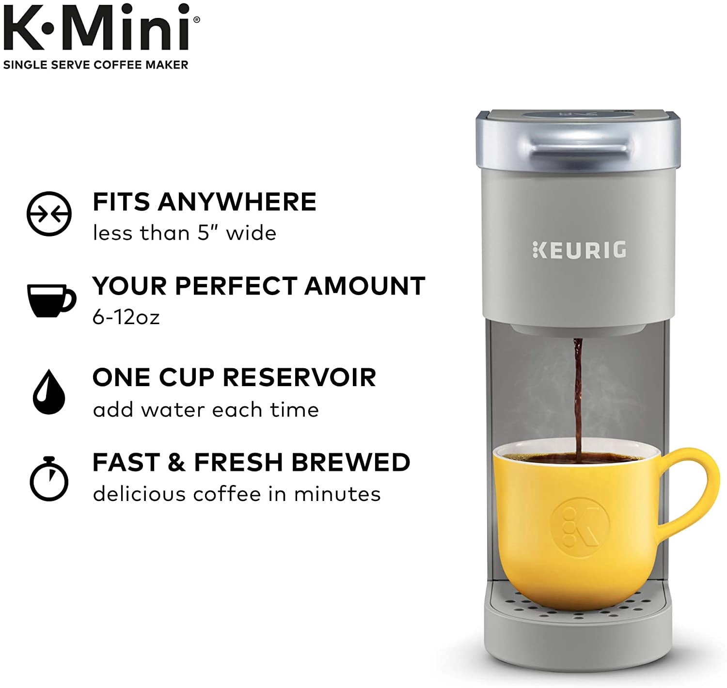 Single Serve K-Cup Pod Coffee Brewer 
