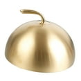 thumbnail image 2 of Accesorios de cubierta de filete de acero inoxidable Hilván redondo 20/24/26/28 cm Teppanyaki Dome Anti Oil Durable para filete Camping al aire libre 26cm de diámetro Macarena Cúpula de fusión, 2 of 8