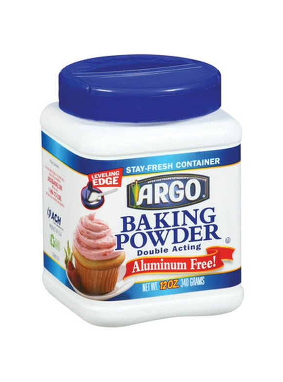Argo Double Acting Baking Powder, 12 oz - Case of 12