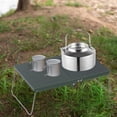 thumbnail image 1 of Ethern 32cm Portable Folding Table Mini Beach Table, Space Saving Aluminum Top for Boat Green, 1 of 9
