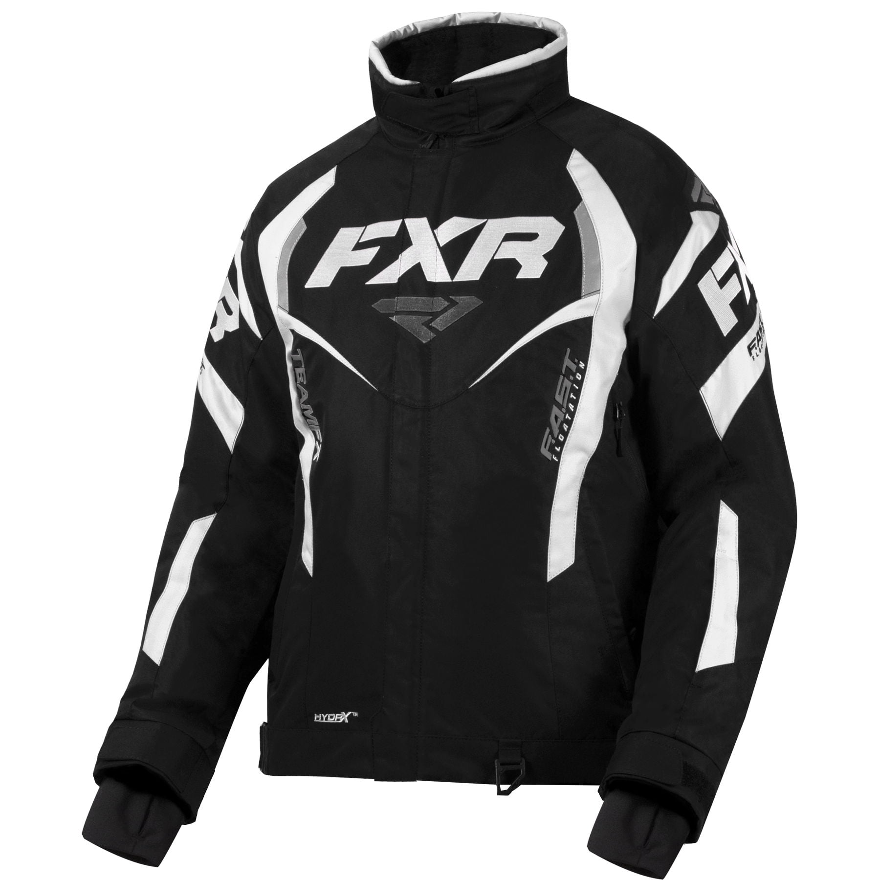 FXR Womens Black/White Team RL Jacket Snowmobile 2020