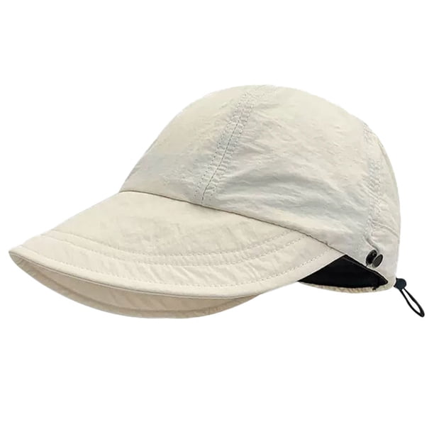 Sombrero de pescador de secado rápido ajustable con circunferencia de 54-58 cm, protector solar de verano para exteriores, se puede colgar con máscara, sombrero para el sol