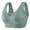 Green, variant on Aofany Plus Size Bras for Women Full Cup Seamless Push Up Shaping Wire Free Everyday Bra Size 40C-46C