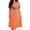 Orange, variant on Fjofpr Nightgowns for Women Plus Size Women's Oversized Short Nightgown Fashion Chest Flag Print Short Sleeve Nightdress