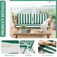 thumbnail image 2 of SDJPOI Outdoor Loveseat Cushion Set, 48‘‘ x 24‘’ Waterproof Couch Love Seat for Bench & Swing, 2 of 7