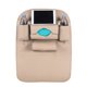 thumbnail image 1 of Bolsa Trasera Para Asiento Coche, Bolsa Trasera Para Silla De Coche Con Múltiples Bolsillos, Protector De Ahorro De Espacio, Organizador De Respaldo Asiento Cuero PU Para Vasos Agua, Pañue(Beige), 1 of 12