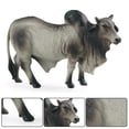 thumbnail image 4 of Figuras de simulación, figuras de acción de juguete, modelo de ganado, juguete preescolar, Animal para sala de estar, decoración del hogar, adorno coleccionable Gris Baoblaze Figuras de vaca, 4 of 8