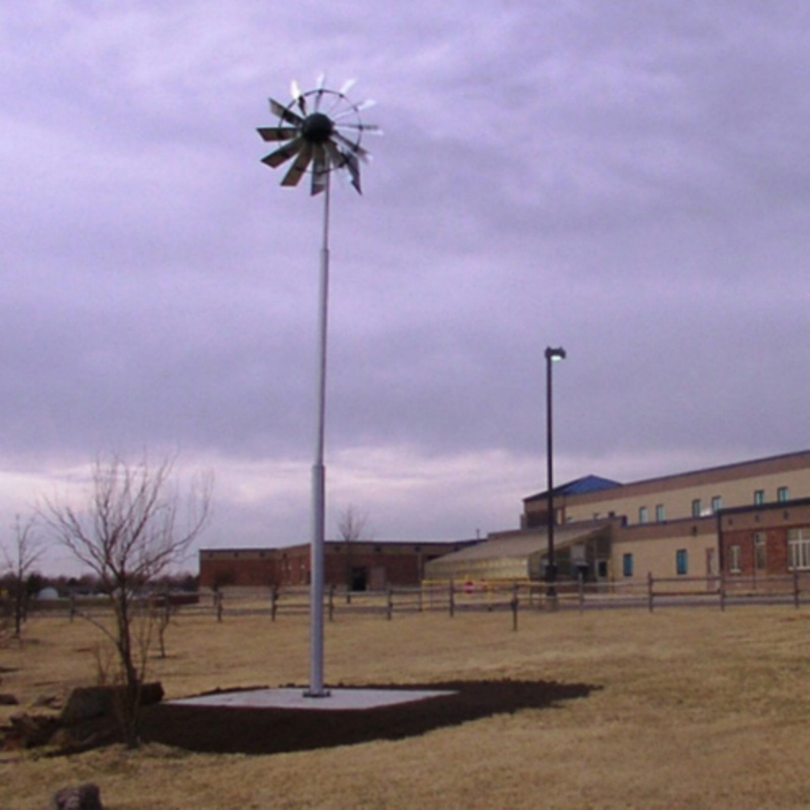 Deluxe 25 ft. Telescopic Underwater Aeration Steel Windmill by Outdoor Water Solutions
