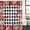 Black Red, variant on Valentine's Day Love Heart Shower Curtain Set - 48" x 72" Washable Bathtub Curtain with 12 Hooks, Eucalyptus Black Plaid Love Heart Waterproof Fabric Stall Shower Curtains for Bathroom/Bathtub Décor