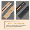 thumbnail image 3 of MasteelfCA 30Pcs Kraft Paper Pen Bag Folding Pen Packing Bag Paper Pen Wrapping Box (Random Style), 3 of 8