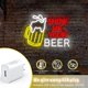 thumbnail image 5 of Letrero LED de neón Ao Yee ZGL Beer para decoración de pared, 35 x 30 cm, 5 of 6