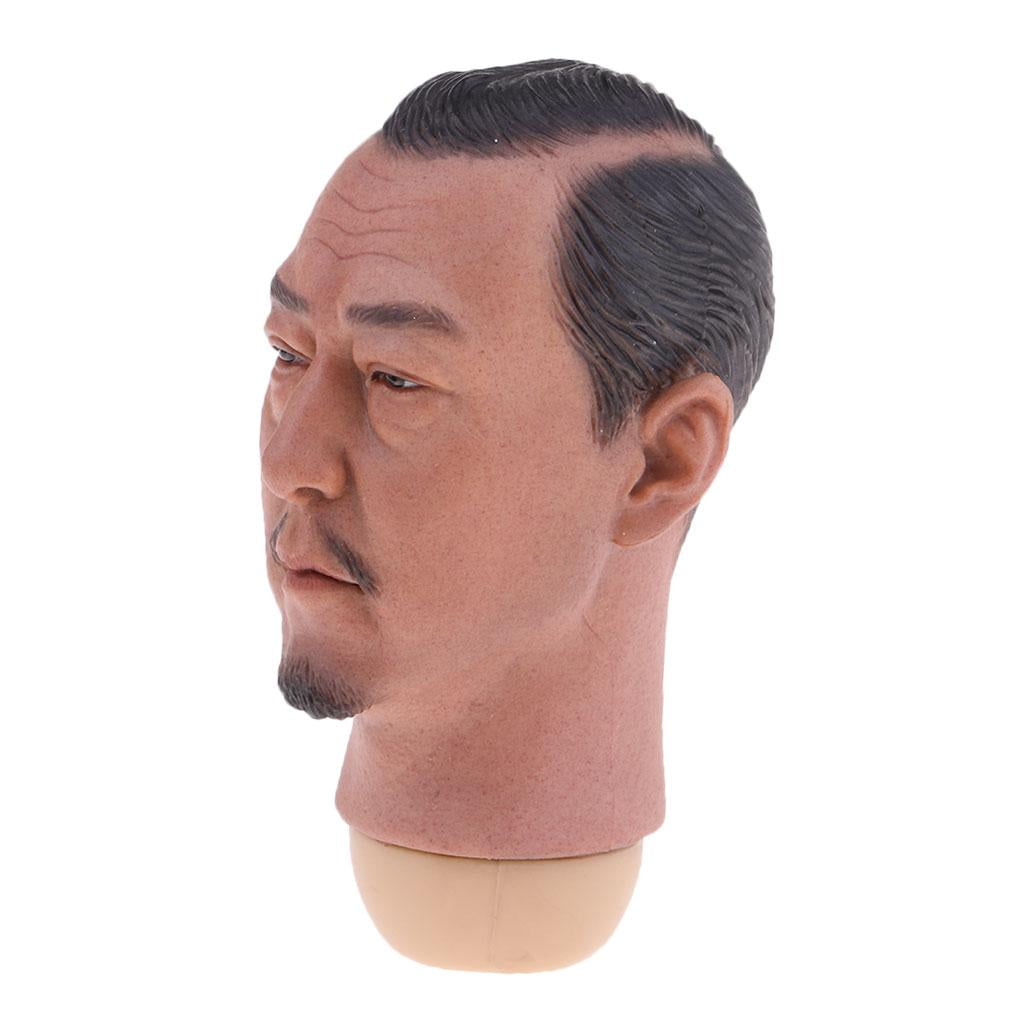 1/6th Head Sculpture Short Hair Sculpt for 12''  Kumik Action Figures 
