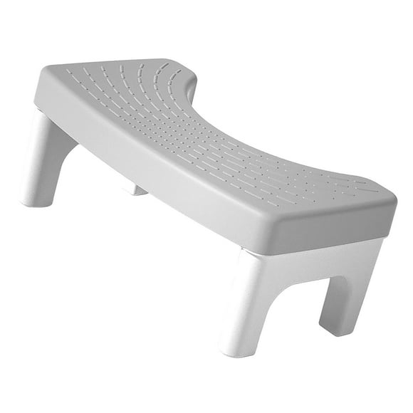 Tabouret de Toilette, Tabouret de Toilette à Haute Résistance et Stabilité pour s'Accroupir Sécurité Accrue Améliorée avec Conception Antidérapante Tabouret de Pot Expérience Confortable Tabouret Repose-Pieds pour Adultes Enfants
