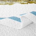 thumbnail image 5 of Erosebridal Watercolor RV Car Twin Quilt Set, Blue Stripe Mountain Twin Coverlet Set for Men and Women, 2-Piece, 5 of 7