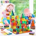 thumbnail image 3 of Azulejos magnéticos Building Blocks FNJO, 100 unidades, para niños, 3 of 7