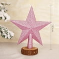 thumbnail image 6 of 2DXuixsh Beaded Garland Top Decorations 10Cm 1Pc Christmas Five-Pointed Star Tree Gifts Ornaments Christmas Home Decor Chandelier Ornament Hanger Pink, 6 of 7