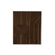 thumbnail image 1 of Cuadro decorativo de madera GG Moblaje Diseño líneas, 1 of 4