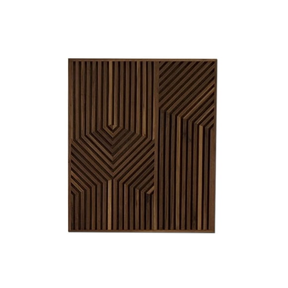Cuadro decorativo de madera GG Moblaje Diseño líneas