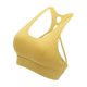thumbnail image 4 of Toystoory Sujetador deportivo para mujer, elástico sin costuras, acolchado para yoga, correr, Fitness, entrenamiento Uniforme atlético amarillo M, 4 of 6