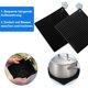 thumbnail image 5 of Posavasos de silicona AVANA (juego de 4) Salvamanteles premium Soportes para ollas multifuncionales resistentes al calor Apto para lavavajillas Patrón de panal antideslizante (2 redondos, 2, 5 of 8