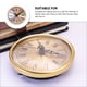 thumbnail image 2 of GOOHOCHY 1 conjunto de reloj de mudo Reloj de pared decorativo Reloj Relo Relo de metal Reloj de metal de estilo retro, 2 of 7