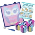 thumbnail image 2 of Kahootz Latch Hook Making Kit with Color-Coded Canvas, Yarn Bundles, 2 of 7