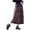 Purple, variant on Women's Tennis Skirts Summer Winter Plaid Woven Skirt for Everyday Contemporary A Line Elastic Waistline Mid Length Bottom Purple XL