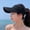 Style #A Black, variant on Women's Sun Visor Hat, Open Top Breathable Sports Cap for Summer Outdoor Activities, UV Protection Wide Brim Sun Hat for Golf and Tennis Black