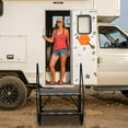 thumbnail image 3 of Yiwa Heavy Duty RV Step Ladder with Handrail, Stable Stairs for Mobile Homes, Pools, Hot Tubs, and Trampolines, 3 of 6