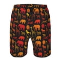 thumbnail image 4 of Naloa Animal Men's Beach Shorts, Surfing shorts, Swim trunks, Quick Dry Swim Trunks for Surfing Beach Fun - XX-Large, 4 of 9