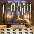 thumbnail image 1 of Varita con temporizador Floating Candles VEUIEIZT, 12 unidades, funciona con pilas, 1 of 7