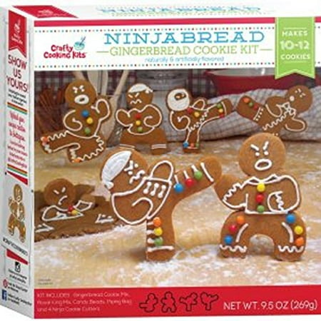 Ninjabread Gingerbread Cookie Kit - 10-12 Cookies