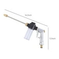 thumbnail image 4 of Boquilla para Manguera de Agua con Varilla Larga y Regadera de Espuma | Pulverizador Pesado de Metal y Latón | Rotación 360° con 6 Modos | Para Lavado de Autos, Jardín, Patio, Plantas | Alta Presión, 4 of 9