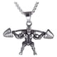 thumbnail image 1 of Mancuerna Collar Colgante Titanio Acero Inoxidable Fitness Gym Collar Peso Placa Barbell Mancuerna Collares Hombres Mujeres Cadena Colgante, 1 of 7