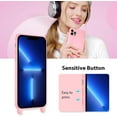 thumbnail image 6 of Crossbody Lanyard Phone case for iPhone 14 Pro 6.1 inch, Silicone Phone Cover with Adjustable Necklace Strap Soft Belt Neck Cord Lanyard Shockproof Protective Case - Pink, 6 of 14