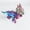 Light Purple, variant on Flying Dragon 3D Printed Articulated Winged Creature Figure Flexible Jointed Mythical Beast for Shelf Display and Desktop Decoration Hot Pink