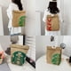 thumbnail image 3 of JIANGLAI Mochila KFC , De Gran Capacidad , Bolso Bandolera De Lona Casual Con Letras Para Estudiantes Bolsas Escolares, 3 of 4