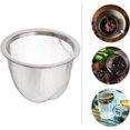 thumbnail image 2 of Alipis Stainless Steel Tea Filter, 8pcs Fine Mesh Strainer Insert Metal Teapot Replacement Tea Steeper Basket 6.5cm, 2 of 8