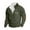 Army Green, variant on Men's Warm Fleece Sweatshirts Long Sleeve Quarter Zip up Mock Neck Pullover Sweatshirt Casual Fashion Tops