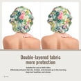 thumbnail image 2 of Disketp Tropical Flowers Adjustable Sleeping Hair Cap, Hairband Sleeping Cap Turban, Unisex, Available for Curly and Straight Hair, 2 of 6
