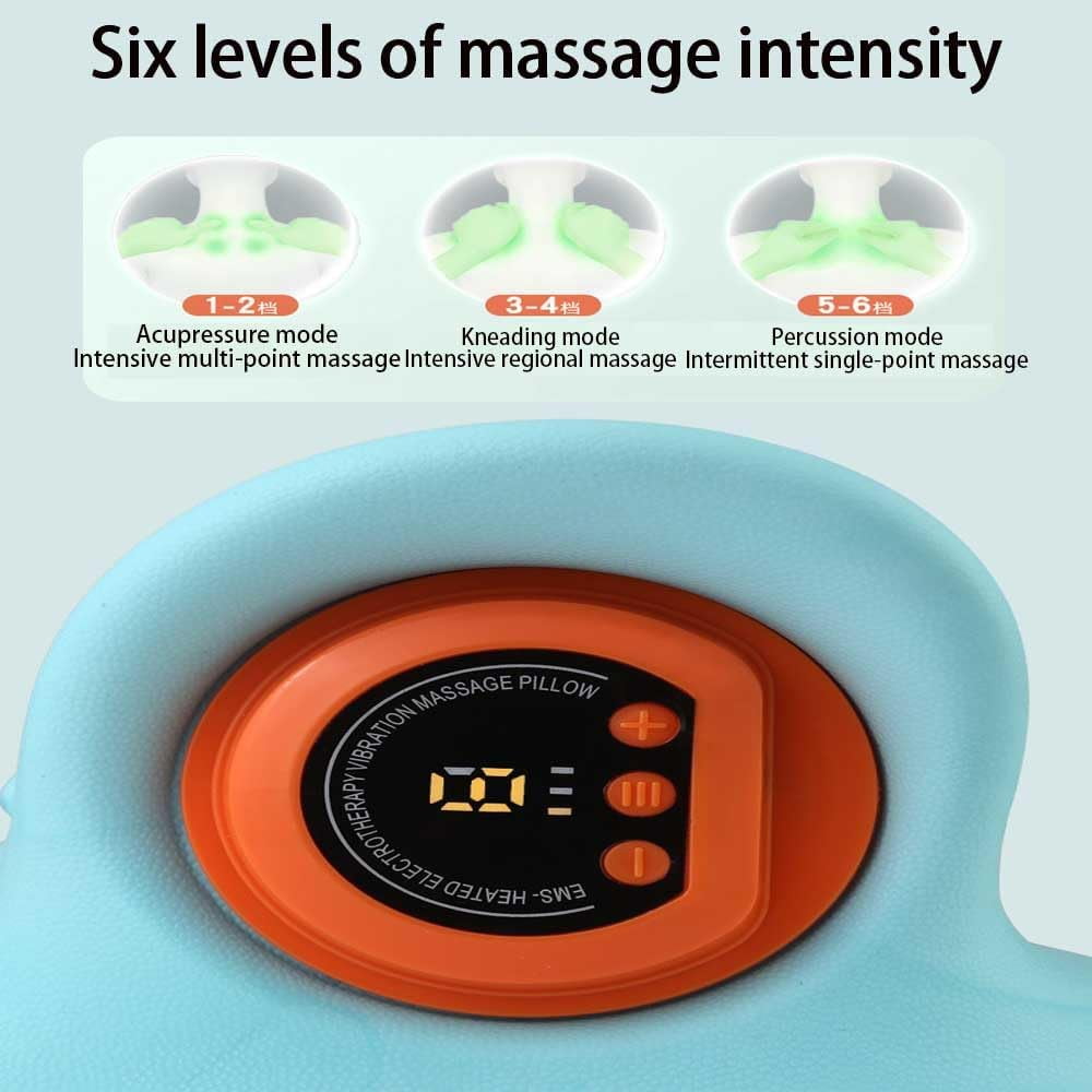 Artuvate Neck Massager,Fisiorest Pro The 5-in-1 Neck Massager,4d Portable NeckPillows,26° Angle Cervical Traction Device-RelieveNeck,Shoulder Pain and Reverse Forward Head Posture in Just 15 Minutes