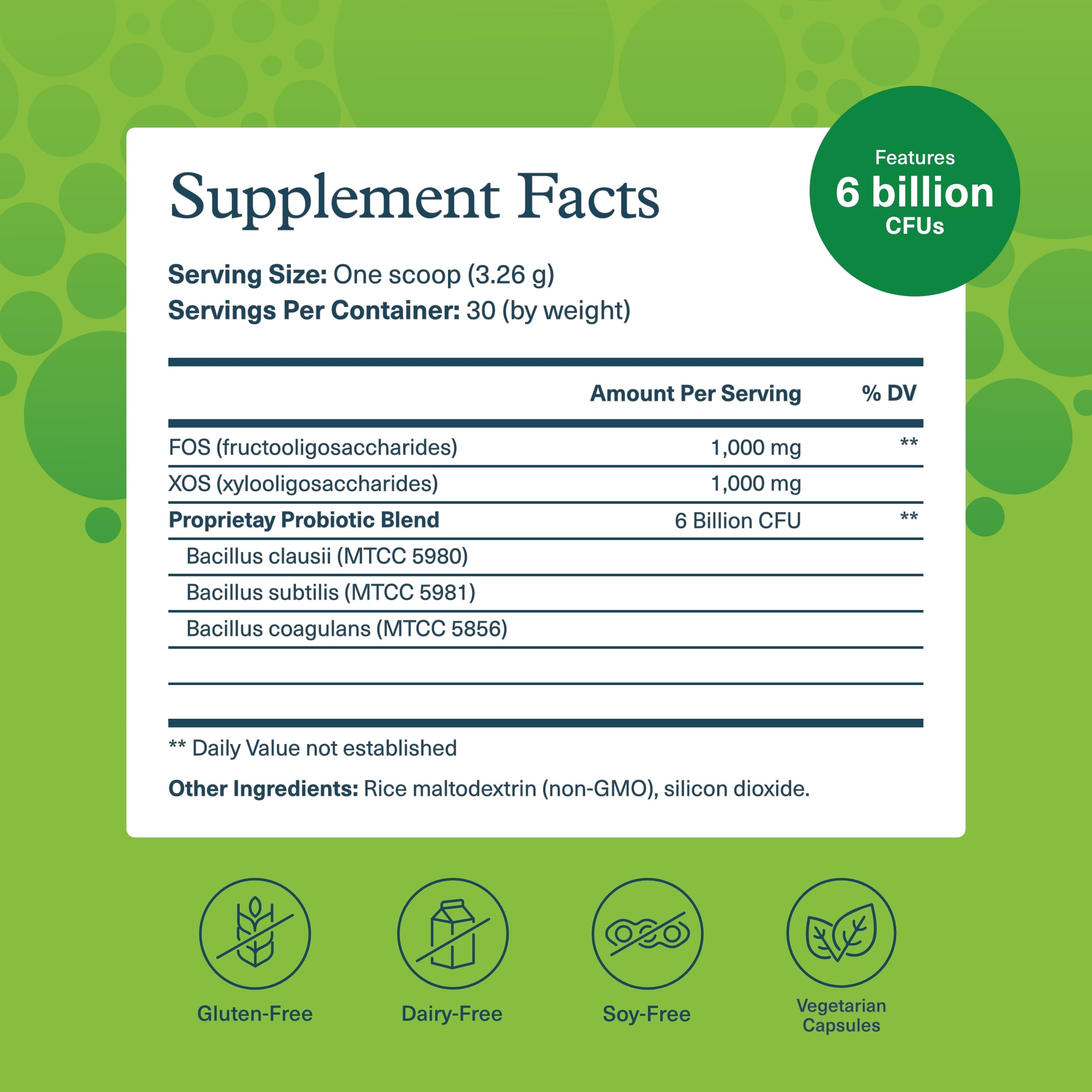 Youtheory Spore Probiotic Powder Advanced 3.45 oz. (1 Bottle) No Refrigeration Required