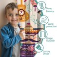 thumbnail image 3 of Blackout Kids Curtains,Colorful Mexican Elements Childrens Insulated Curtains Set Of 2,Bedroom Essentials,Toddler Room Decor 52"x84", 3 of 5