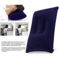 thumbnail image 1 of Inflatable Flocking Pillow Super Thick Fabric Portable Travel Pillow For Outdoor, 1 of 2
