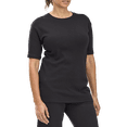 thumbnail image 2 of No Nonsense Adult Unisex Short Sleeve T-Shirt (Black, X-Large), 2 of 2