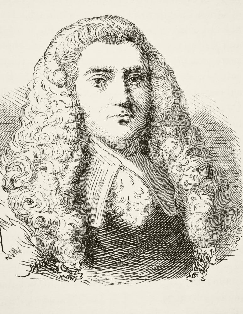 William Murray 1St Earl Of Mansfield 1705 To 1793 English Judge And Politician From The National And Domestic History Of England By William Aubrey Published London Circa 1890 Canvas Art - Ken Welsh D