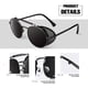 thumbnail image 3 of Gafas de sol Sunier Retro Round Polarized Steampunk S92, 3 of 5
