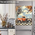 thumbnail image 6 of Ryvnso Autumn Flying Bird and Truck Dishwasher Magnetic Refrigerator Magnet Cover Kitchen Home Decorative 23"x26", 6 of 6