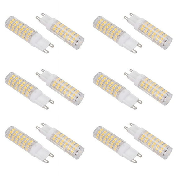 10W 100 LED Light Bulbs LED Corn Light Bulbs Ceramic, No Flicker, Wide Beam Angle, 12PCS Natural White,12 x LED Light,Natural White