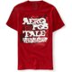 thumbnail image 1 of Aeropostale - Camiseta con gráfico pintado para hombre, color rojo, pequeña, 1 of 1